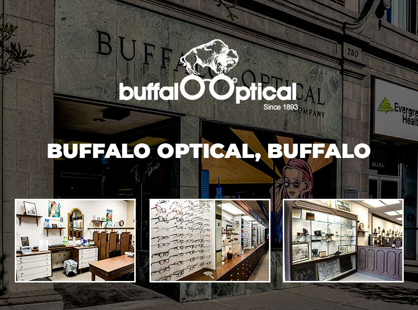 Buffalo optical downtown office collage