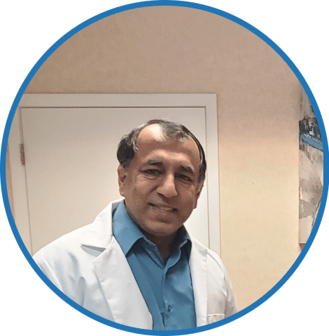 Dr. Deepak Gupta headshot at Local Eye Doctor