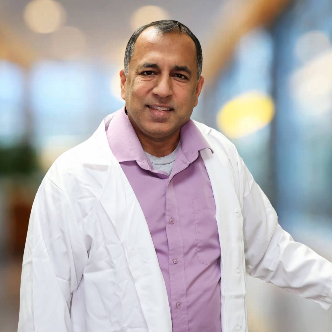 Patient smiling after her eye appointment with her local eye doctor