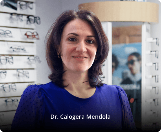 Dr. Calogera Mendola at Amherst Eye Care